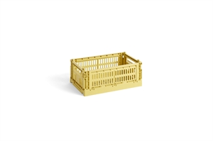 HAY - KASSE - COLOUR CRATE / S - DUSTY YELLOW
